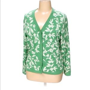 Merona Green Cardigan
